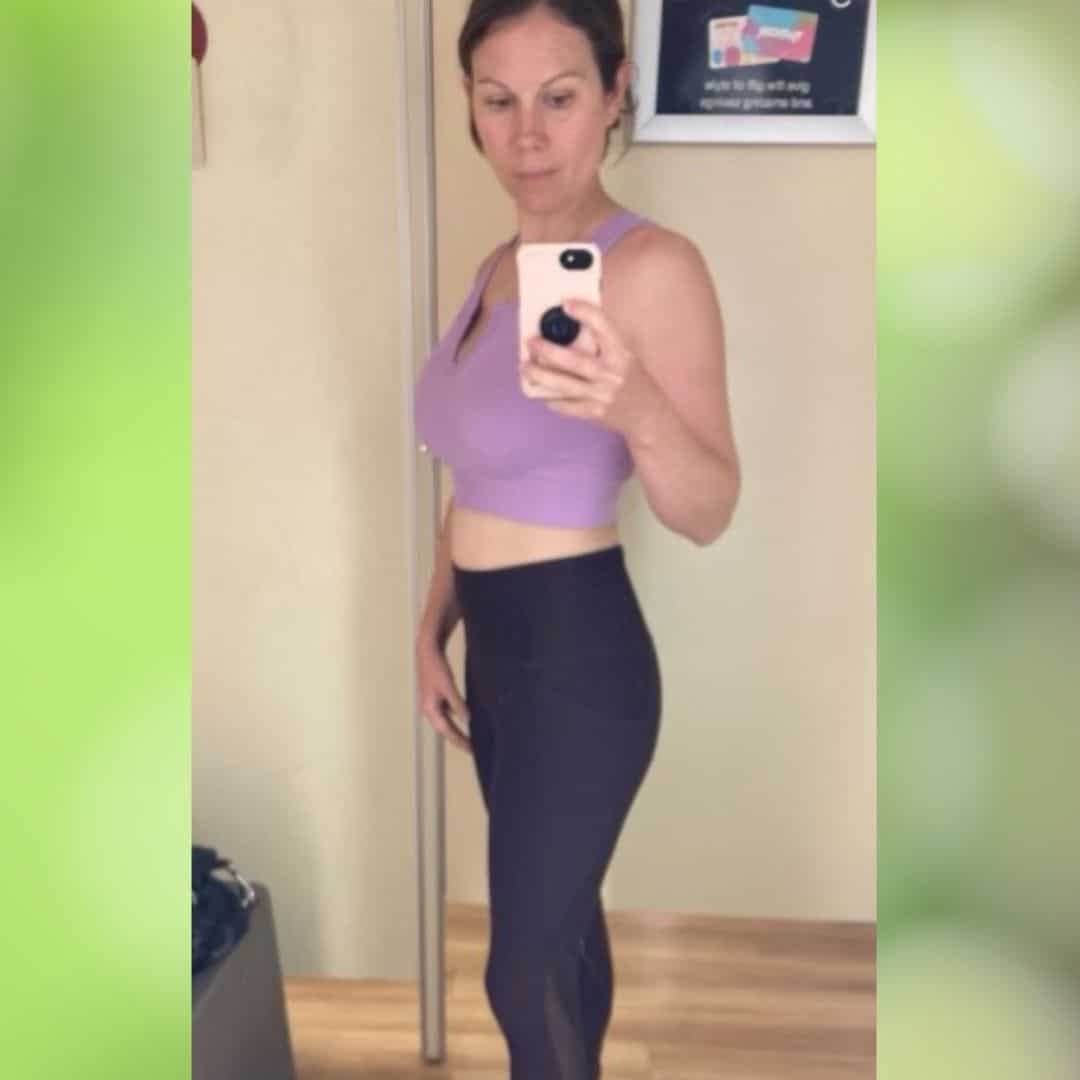 Shannon after losing 30 pounds