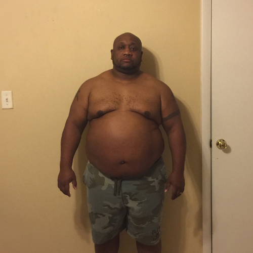 Charlie before weight loss